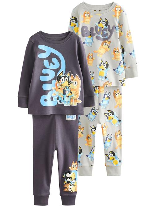 Next Nattøj  natblå / lyseblå / lysegrå / orange