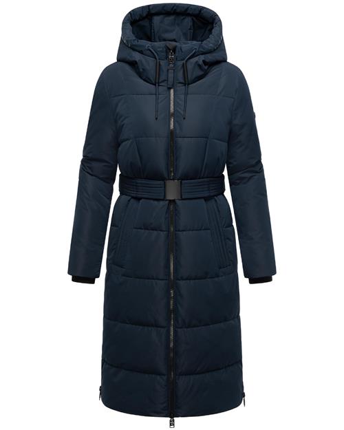 NAVAHOO Vinterfrakke 'Herbstnebel 14'  navy