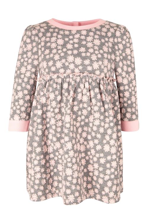 happy girls Kjole  grå / pastelpink