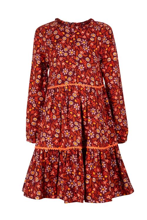 happy girls Kjole  blandingsfarvet / mørkerød