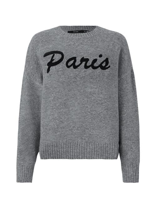 VERO MODA Pullover 'VMBoom'  grå-meleret / sort