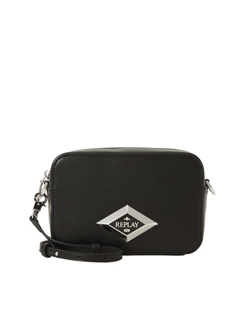 REPLAY Skuldertaske  sort