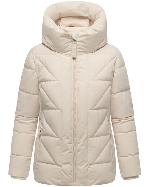 MARIKOO Vinterjakke 'Kuschelnasee 16'  creme