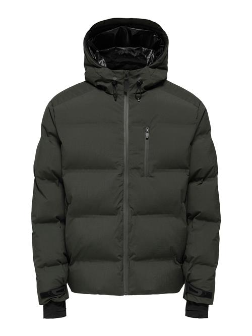 Only & Sons Vinterjakke 'ONSMATHIS'  mørkegrå