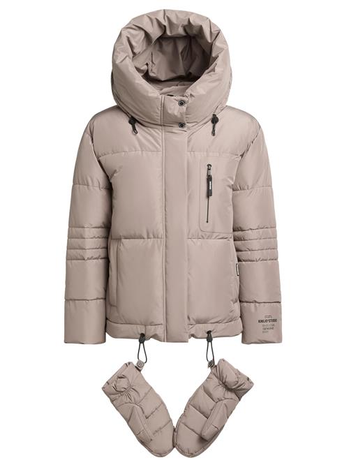 khujo Vinterjakke 'Peeke 2'  mørkebeige