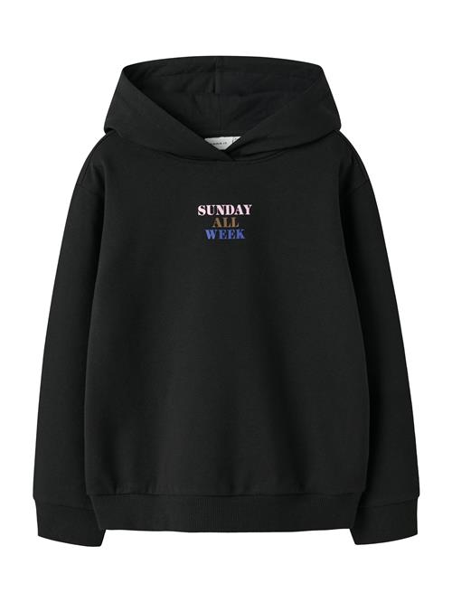 NAME IT Sweatshirt 'NKFOfina'  blå / brun / lyserød / sort