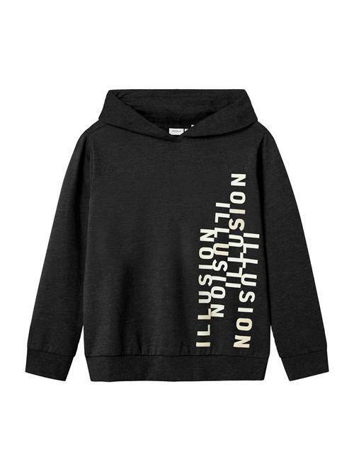NAME IT Sweatshirt 'NKMOLaf'  beige / sort