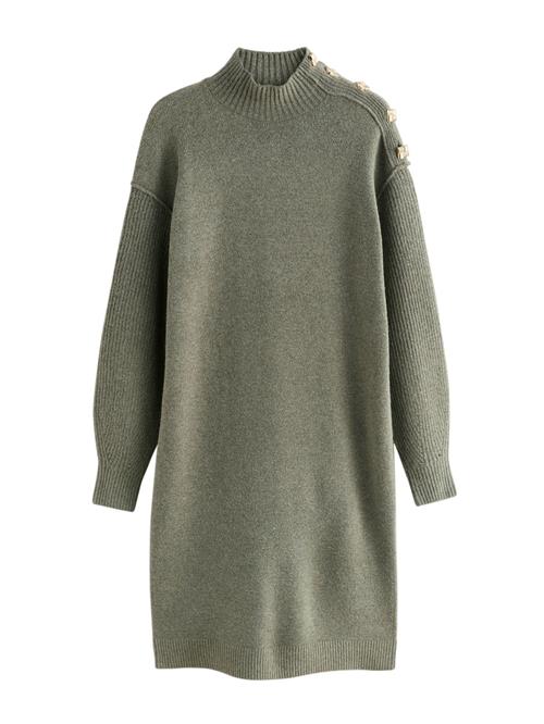 Next Strikkjole  oliven