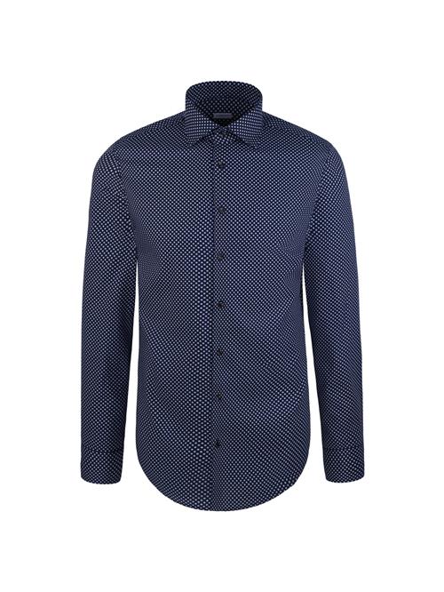 SEIDENSTICKER Forretningsskjorte 'Schwarze Rose'  lyseblå / mørkeblå