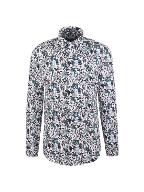 SEIDENSTICKER Forretningsskjorte 'SMART ESSENTIALS'  blå / hvid