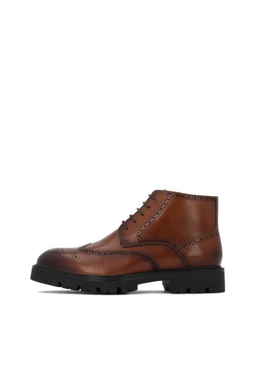 Kazar Snørestøvler  cognac