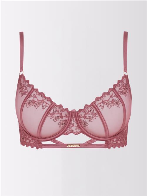 DOUVOS CONTOUR BH 'BESTICKTER BH'  rosa guld