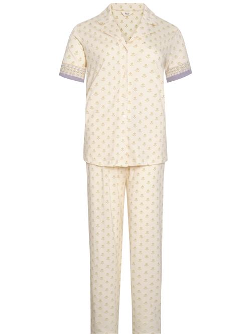 Dagi Pyjamas  beige / creme / pastelblå