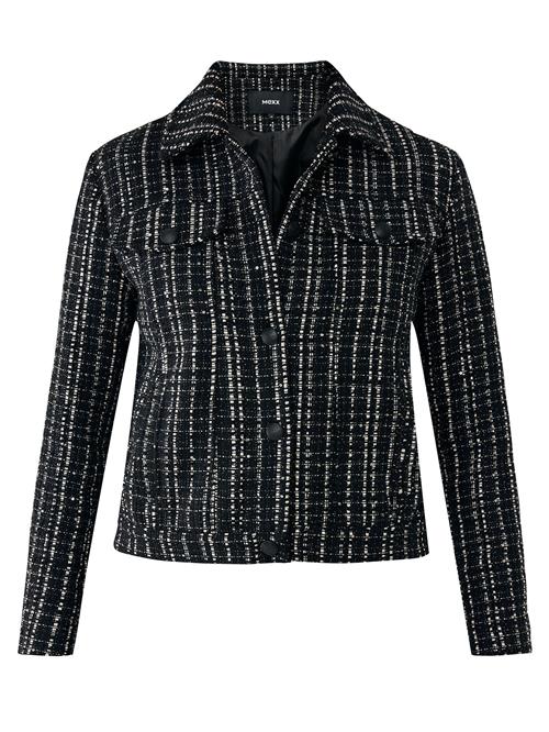 MEXX Overgangsjakke  sort / naturhvid