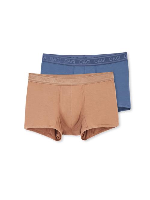 Dagi Boksershorts  safir / mokka