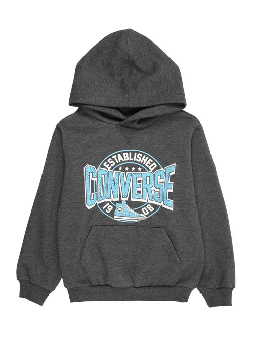 CONVERSE Sweatshirt 'HERITAGE'  azur / antracit / hvid