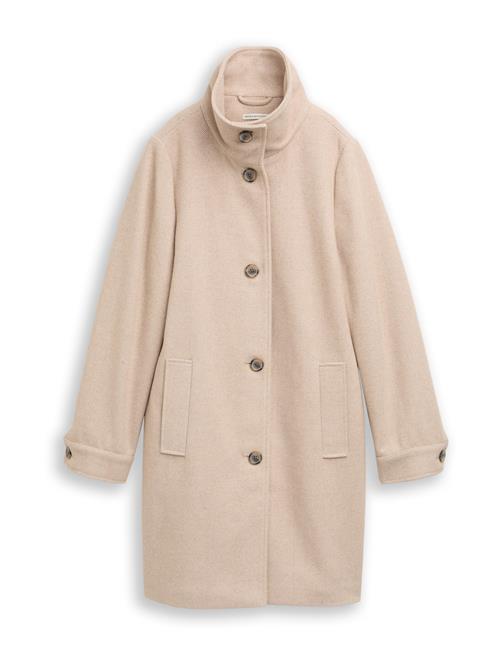 TOM TAILOR Overgangsfrakke  creme