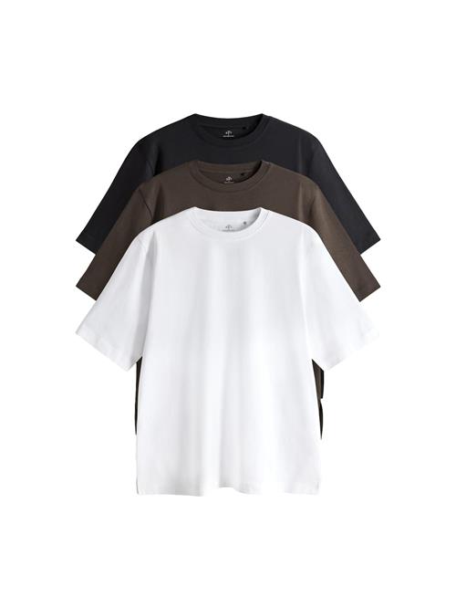 The Set Shirts  choko / sort / hvid