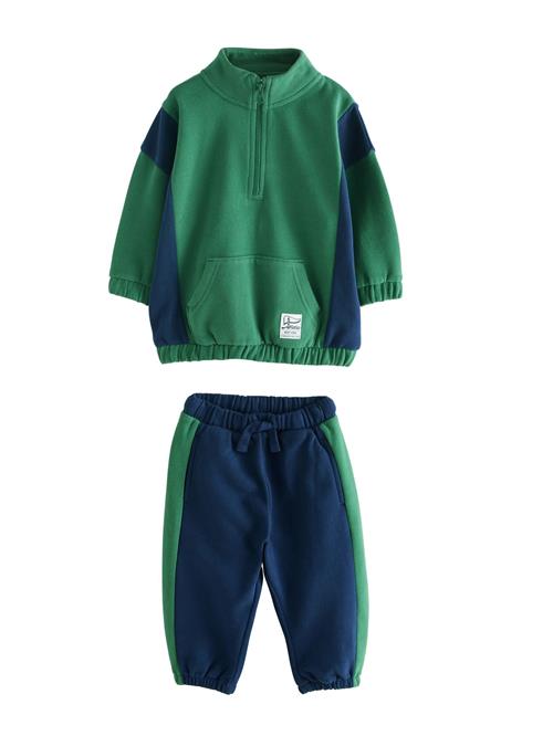 Next Sæt  mørkeblå / smaragd