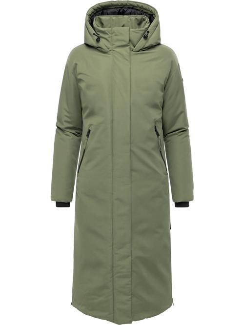 NAVAHOO Vinterfrakke 'Schneewächter 14'  grøn