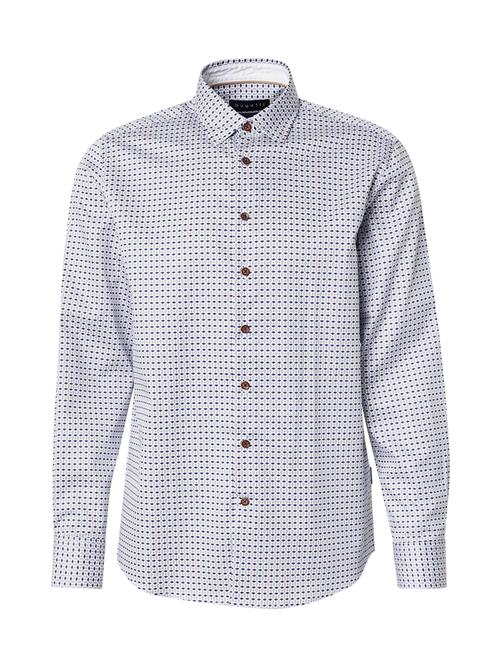 bugatti Skjorte  navy / lyseblå / hvid