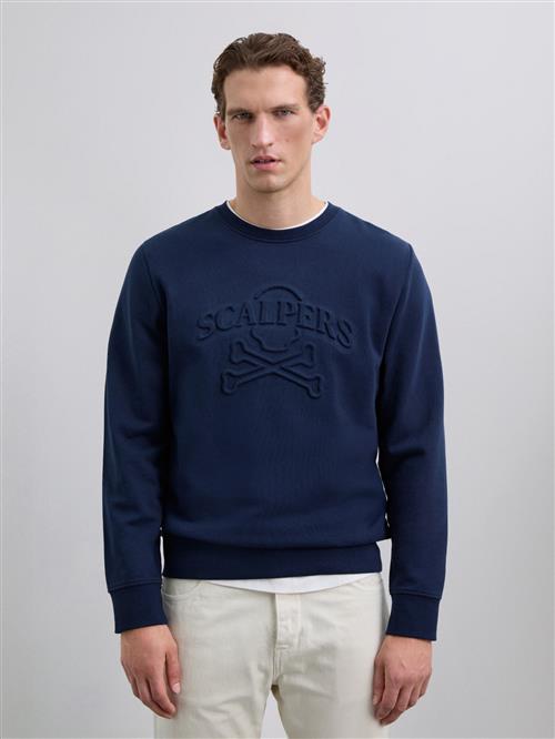 Scalpers Sweatshirt  navy
