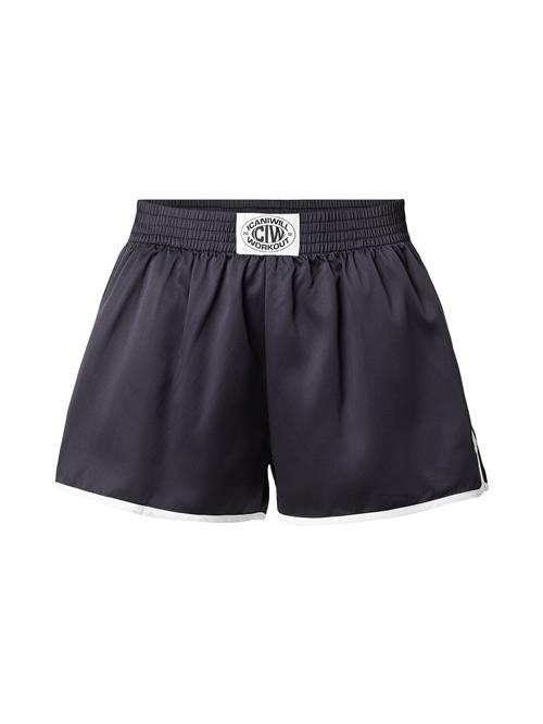 ICANIWILL Sportsbukser  sort / hvid