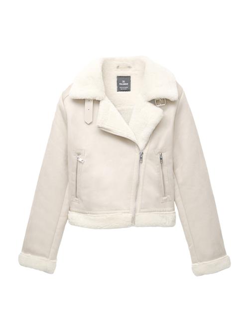Pull&Bear Overgangsjakke  ecru / lysebeige