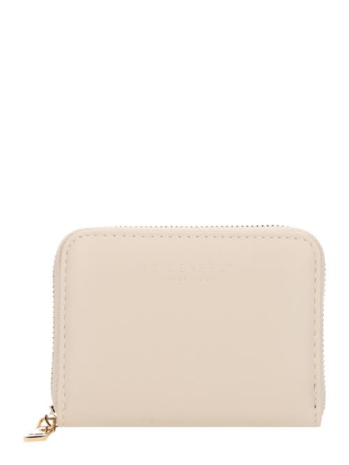 Seidenfelt Tegnebog 'YLVA'  creme