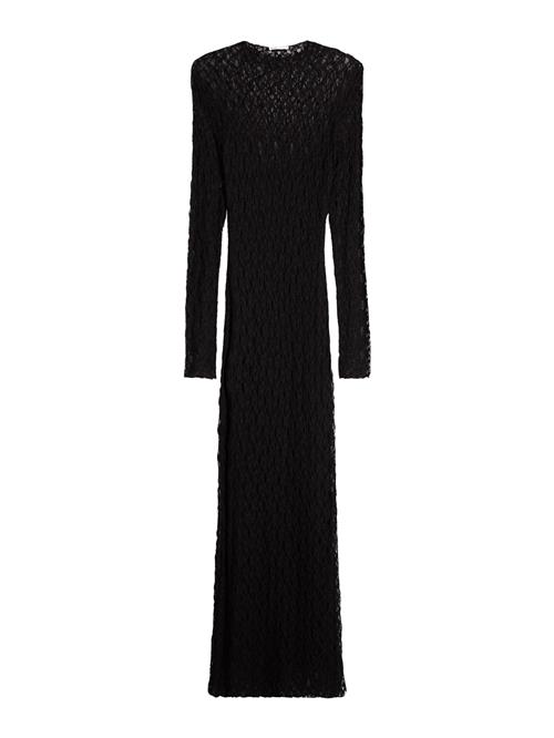 Bershka Strikkjole  sort