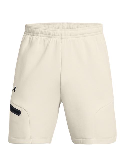UNDER ARMOUR Sportsbukser 'Unstoppable'  sort / uldhvid