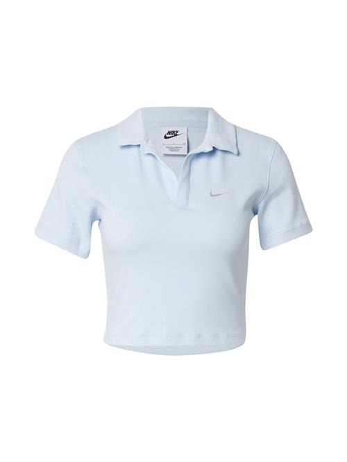 Nike Sportswear Shirts 'ESSNTL'  pastelblå / hvid