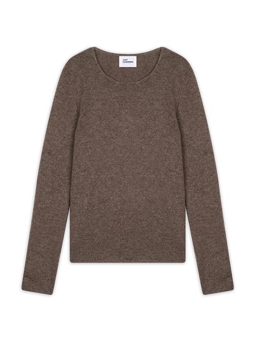 JUST CASHMERE Pullover 'Joyce'  mørkebrun
