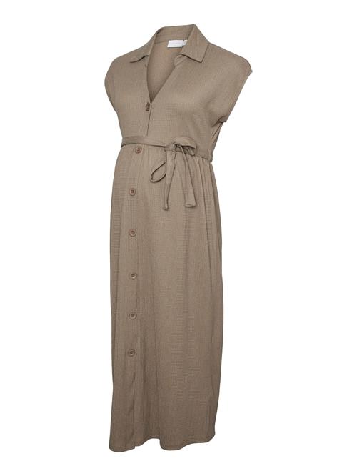 MAMALICIOUS Blusekjole 'MLNivola'  taupe