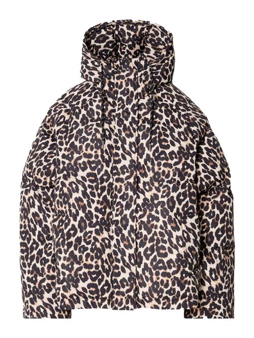 Lollys Laundry Vinterjakke 'Shelby'  cappuccino / lysebrun / sort