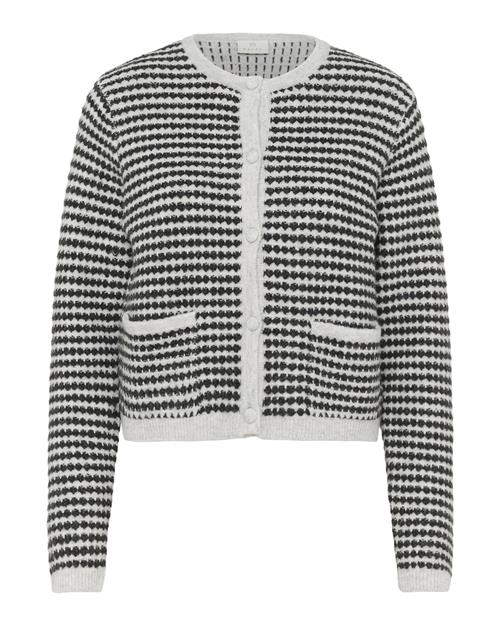 Kaffe Cardigan 'Ellery'  lyseblå / mørkegrøn