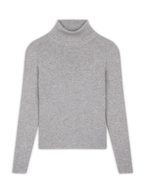 JUST CASHMERE Pullover 'LANAIS'  grå-meleret