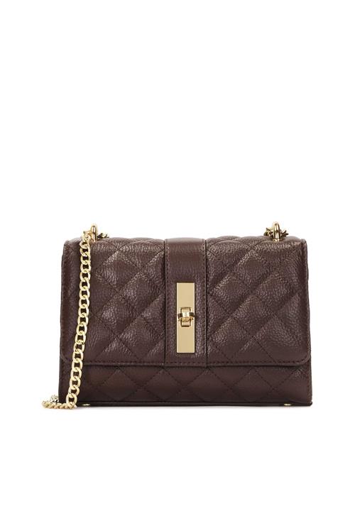 Kazar Skuldertaske  mørkebrun