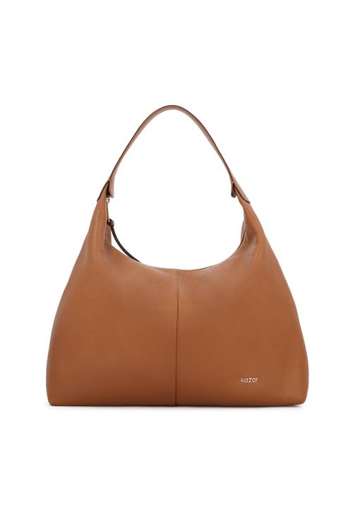 Kazar Skuldertaske  cognac