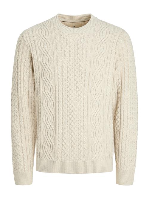 Jack & Jones Premium Pullover 'JPRBLUsean'  lysebeige
