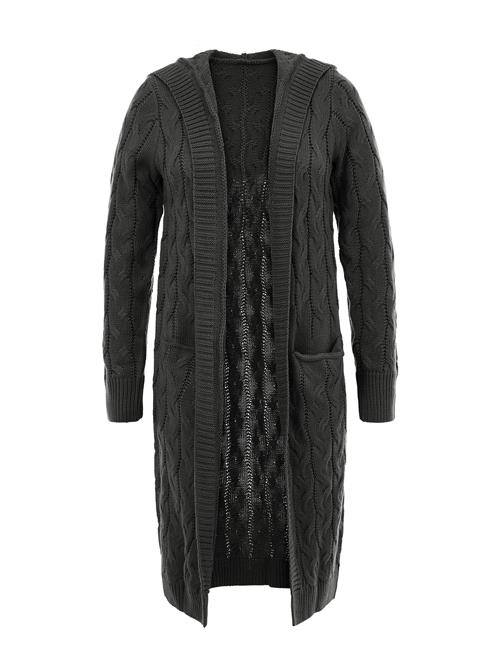 Imily Bela Lang cardigan  mørkegrå