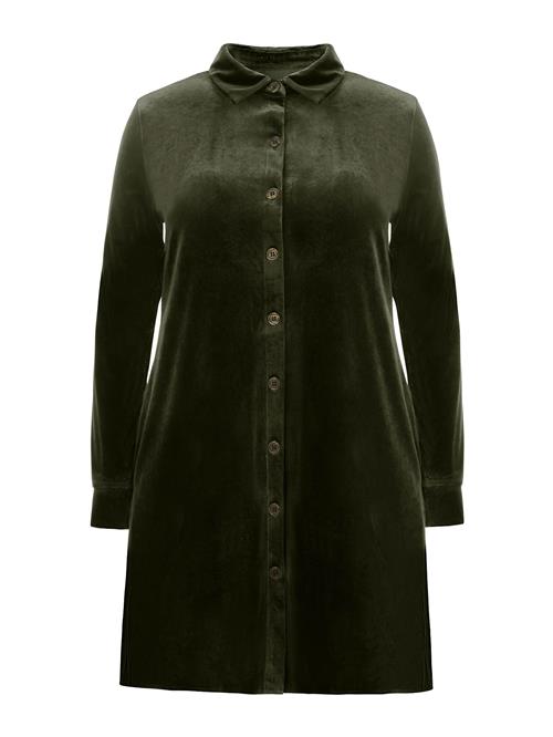 Imily Bela Blusekjole  mørkegrøn