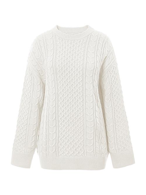 Imily Bela Pullover i overstørrelse  hvid