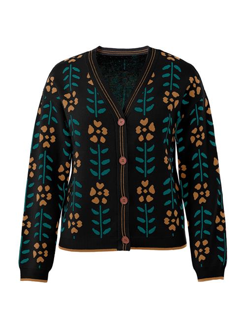 Imily Bela Cardigan  jade / orange / sort