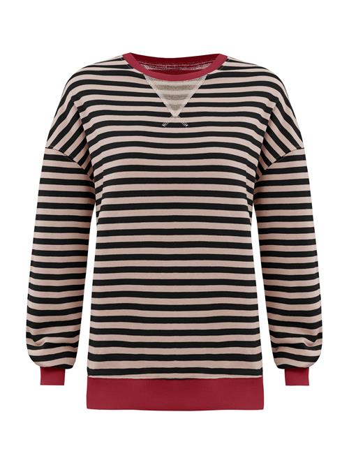 Imily Bela Sweatshirt  beige / cranberry / sort