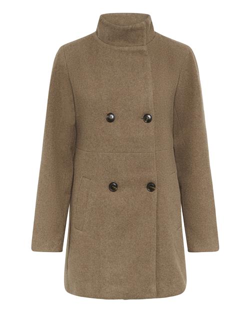 Kaffe Overgangsfrakke 'Fanny'  brun-meleret