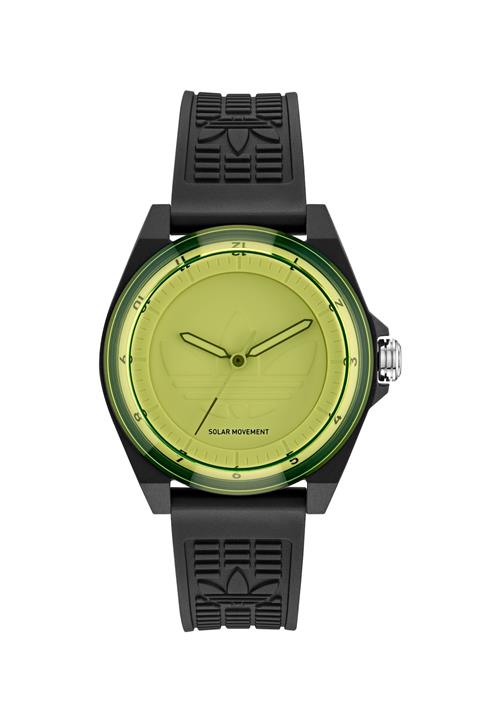 ADIDAS ORIGINALS Analogt ur 'Project Four Solar'  grøn / sort