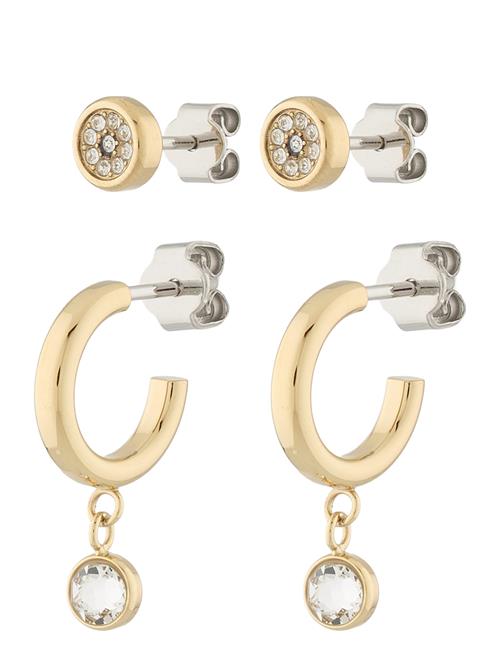 TOMMY HILFIGER Øreringe  guld / sølv / transparent