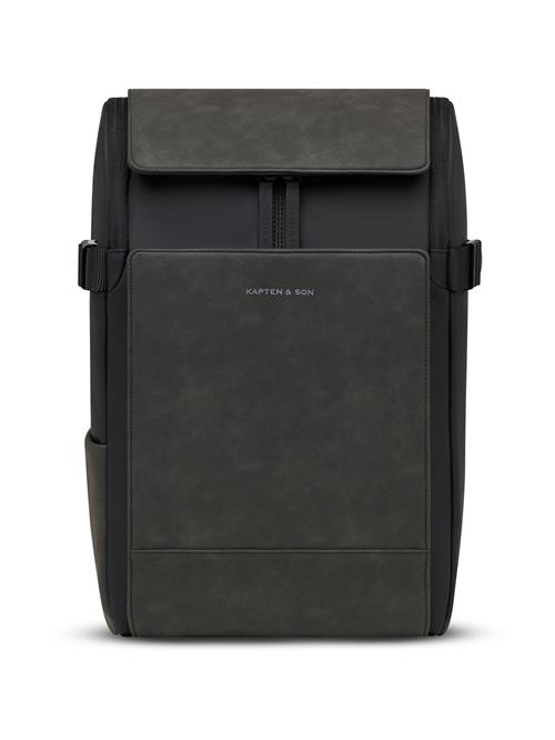 Kapten & Son Rygsæk 'Bali Medium'  mørkegrå / sort