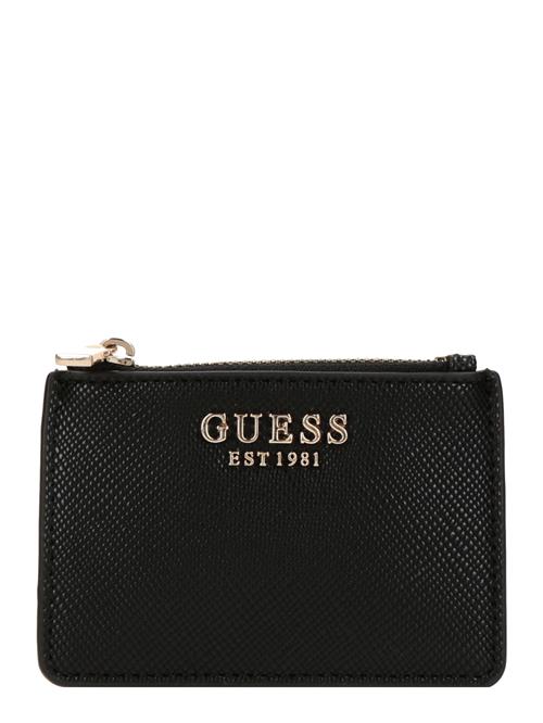 GUESS Etui 'LAUREL II SLG CREDIT CARD CASE'  guld / sort